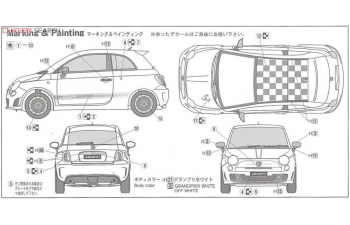 Сборная модель Fiat 500 Abarth Esse