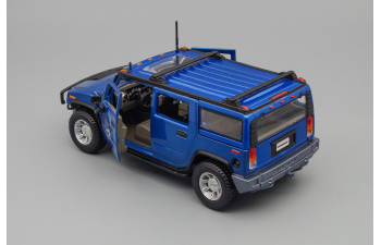 Hummer H2 Suv (2003) Blue