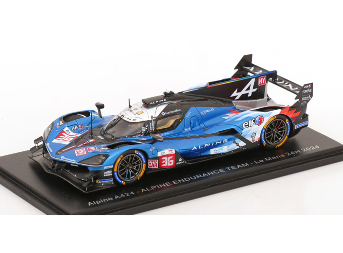 ALPINE A424 №36 24h Le Mans, Lapierre/Vaxiviere/Schumacher (2024)