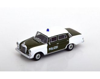 MERCEDES-BENZ 200 W110 Police, dark green white