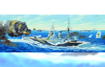 Сборная модель Корабль HMS Rodney