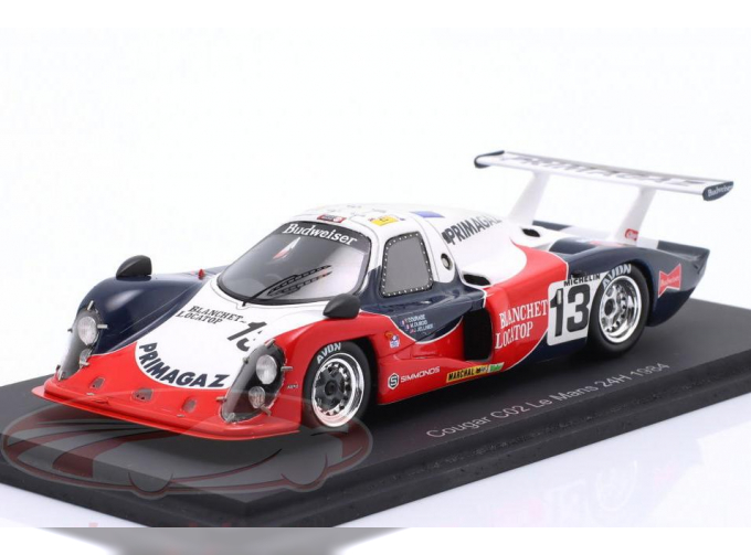 Cougar C02 #13 24h LeMans Courage, Dubois, Jellinek (1984)