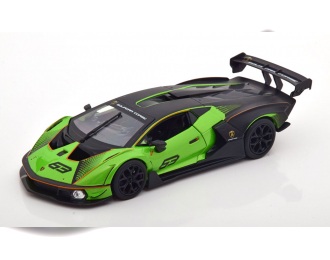 LAMBORGHINI Essenza SCV12, green metallic flat black