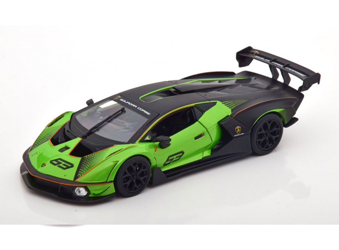 LAMBORGHINI Essenza SCV12, green metallic flat black