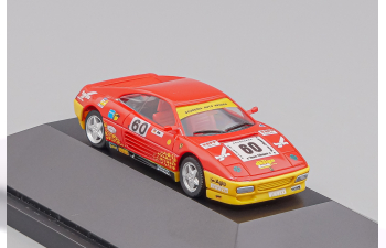 FERRARI 348 tb - Bernd Hahne #60 - 348 Challenge (1989 - 1994), red / yellow