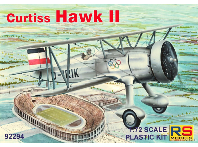 Сборная модель Curtiss Hawk II 'Udet'