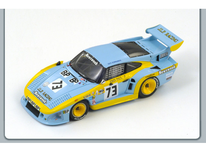 PORSCHE 935 K3 73 LM 1980 J. Paul - J. Paul Jr - G. Edwards, blue