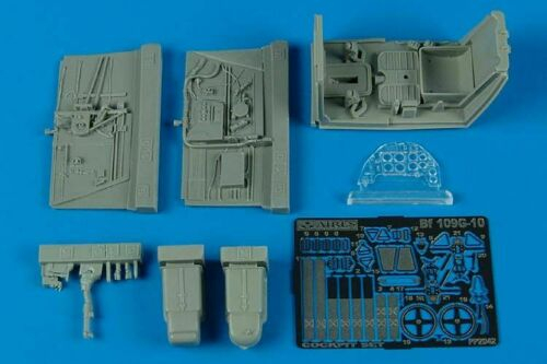 Набор дополнений Bf 109G-10 cockpit set (with clear instrument panel)