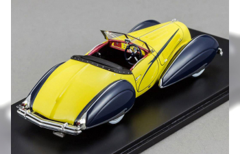 TALBOT Lago 150C Figoni Falaschi Roadster, yellow