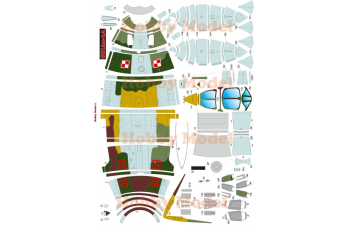 Сборная модель SBLim-2A, M.И.Г-15 УТИ, CS-102