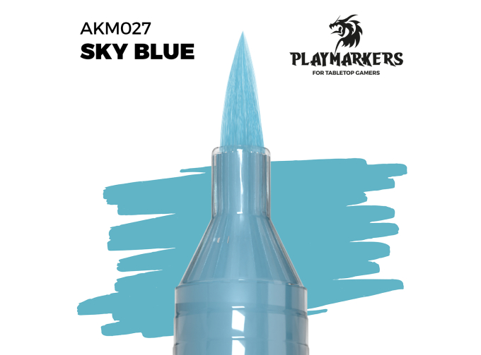 Маркер акриловый PLAYMARKER - Небесно-голубой / SKY BLUE – PLAYMARKER