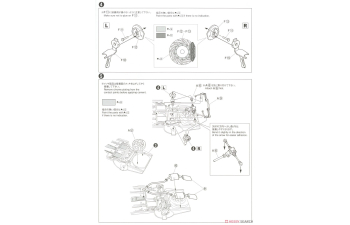 Сборная модель Toyota Crown Majesta '91 Garson