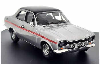 FORD Escort RS 2000, silver with black vinil roof