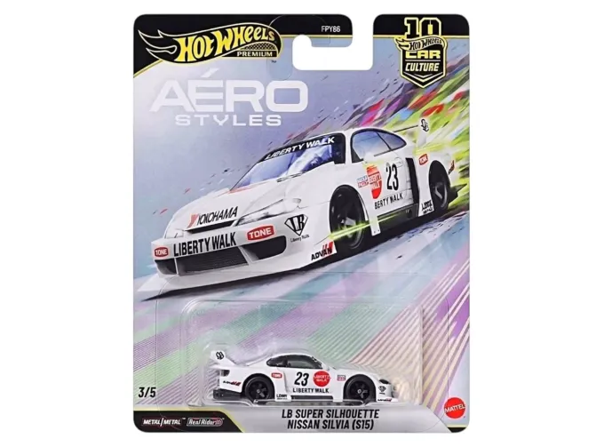 NISSAN Silvia (S15) LB Super Silhouette #23, white