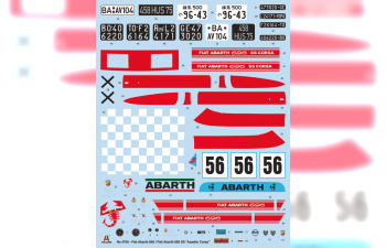 Сборная модель FIAT Abarth 695SS / Assetto Corsa