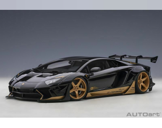 Lamborghini Aventador LB Performance (gloss black / gold accents)