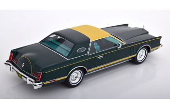 LINCOLN Continental Mark V (1977), dark green-metallic golden