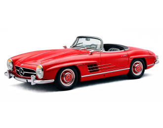 MERCEDES-BENZ 300 SL (W198) Roadster red (with functional side windows)