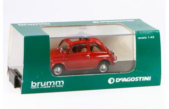 FIAT 500F (1965), red 