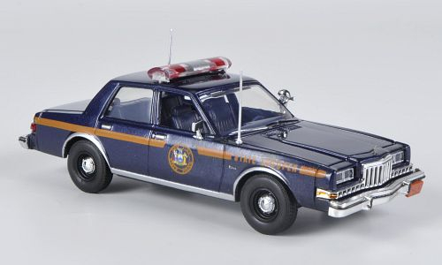 DODGE Diplomat - New York State Trooper 1985, blue