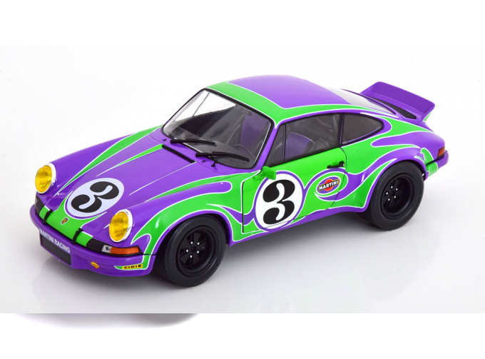 PORSCHE 911 RSR No 3 Hippie Tribute (1973), purple green