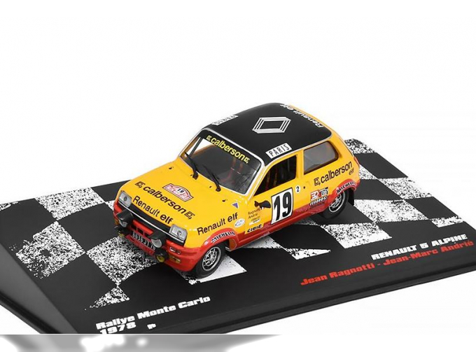 RENAULT 5 Alpine Rallye Monte-Carlo J.Ragnotti/J-M. Andrie (1978)