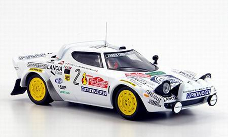 LANCIA Stratos HF No2 Winner Rally Sanremo Tony-M.Mannini (1979), white