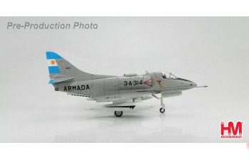 Douglas A-4Q Skyhawk Diecast Model Armada Argentina A-314 Marcelo Gustavo Marquez Falkand Islands Falklands Conflict 1982