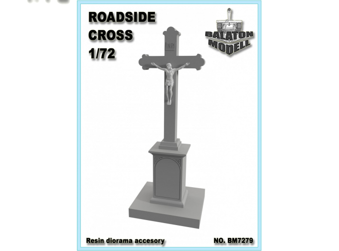 Сборная модель придорожный крест / Roadside cross