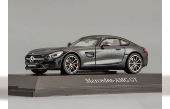 MERCEDES-BENZ AMG GT S C190 (2015), black magnetit