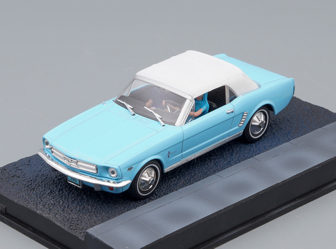 FORD Mustang Convertible Thunderball 1965, Light Blue