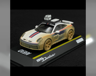 PORSCHE 911 992 Dakar №953 Ahead Coupe (2024), White Blue Red
