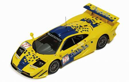 McLAREN F1 GTR (LONG TAIL) 27 C.Goodwin-G.Ayles FIA GT SPA 1997, желтый