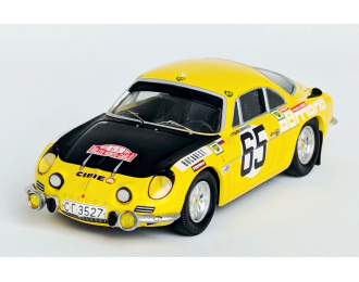 RENAULT ALPINE A110 №65 Rally Monte Carlo (1971) Ilia Chubrikov - Kolu Chubrikov
