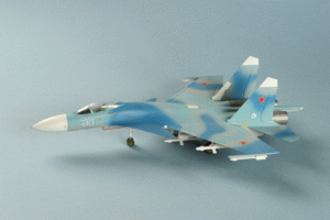 Сборная модель Палубный истребитель Су-33