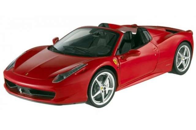 FERRARI 458 spider, red