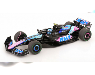 ALPINE F1 A524 Team Bwt Alpine №10 Brazilian Gp (2024) Pierre Gasly, Black Blue Pink