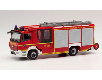 Mercedes Benz Atego Z-Cab HLF 20 Feuerwehr Gelsenkirchen, red