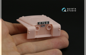 3D Декаль интерьера кабины Land Rover 109 Pink Panther SAS (Tamiya)