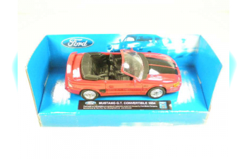 FORD Mustang G.T. Convertible 1994 г., City Cruiser Collection 1:43, красный