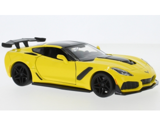 CHEVROLET Corvette Zr1 (2019), yellow / black