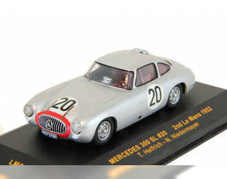 MERCEDES-BENZ 300SL #22 T.Helfrich - N.Niedermayer 2nd LeMans (1952), silver