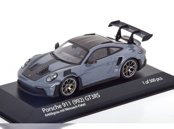 PORSCHE 911 (992) GT3 RS Weissach Package (2023), grey