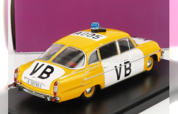 TATRA 603 Vb Czechoslovak Police (1969), Yellow White