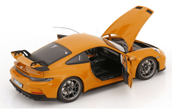 PORSCHE 911 GT3, Bahama (2021), yellow
