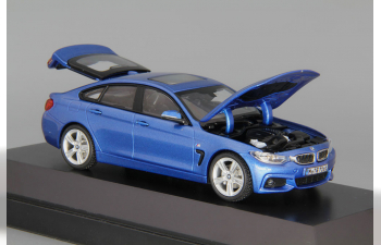 BMW 4er Gran Coupe F36, blue met.