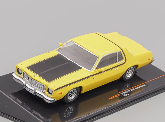 PLYMOUTH Fury Road Runner (1975), yellow / black