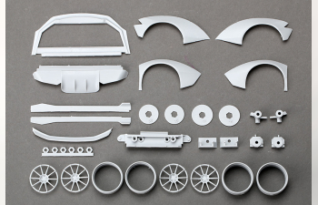 Конверсионный набор LB Performance Lamborghini Huracan для моделей Autoart Huracan Wide Body Kit(Resin+PE+Decals+Metal parts)
