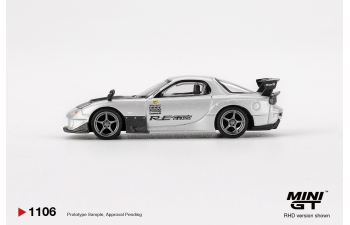 MAZDA RX-7 "RE-Amemiya",  silver metallic