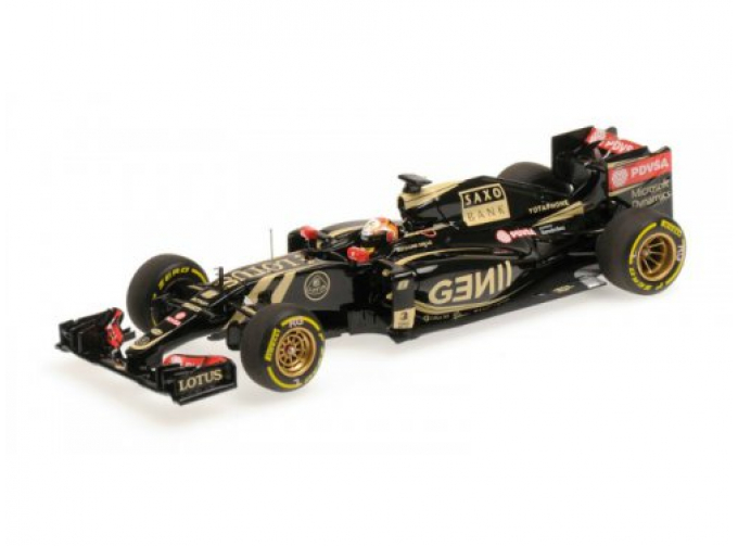 LOTUS F1 TEAM LOTUS E23 HYBRID - ROMAIN GROSJEAN - 2015